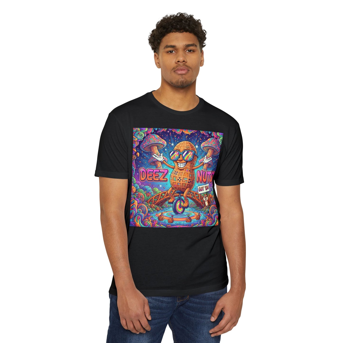 Deez Nuts Tee — Funny BakedSquatch Nuts Graphic T-Shirt