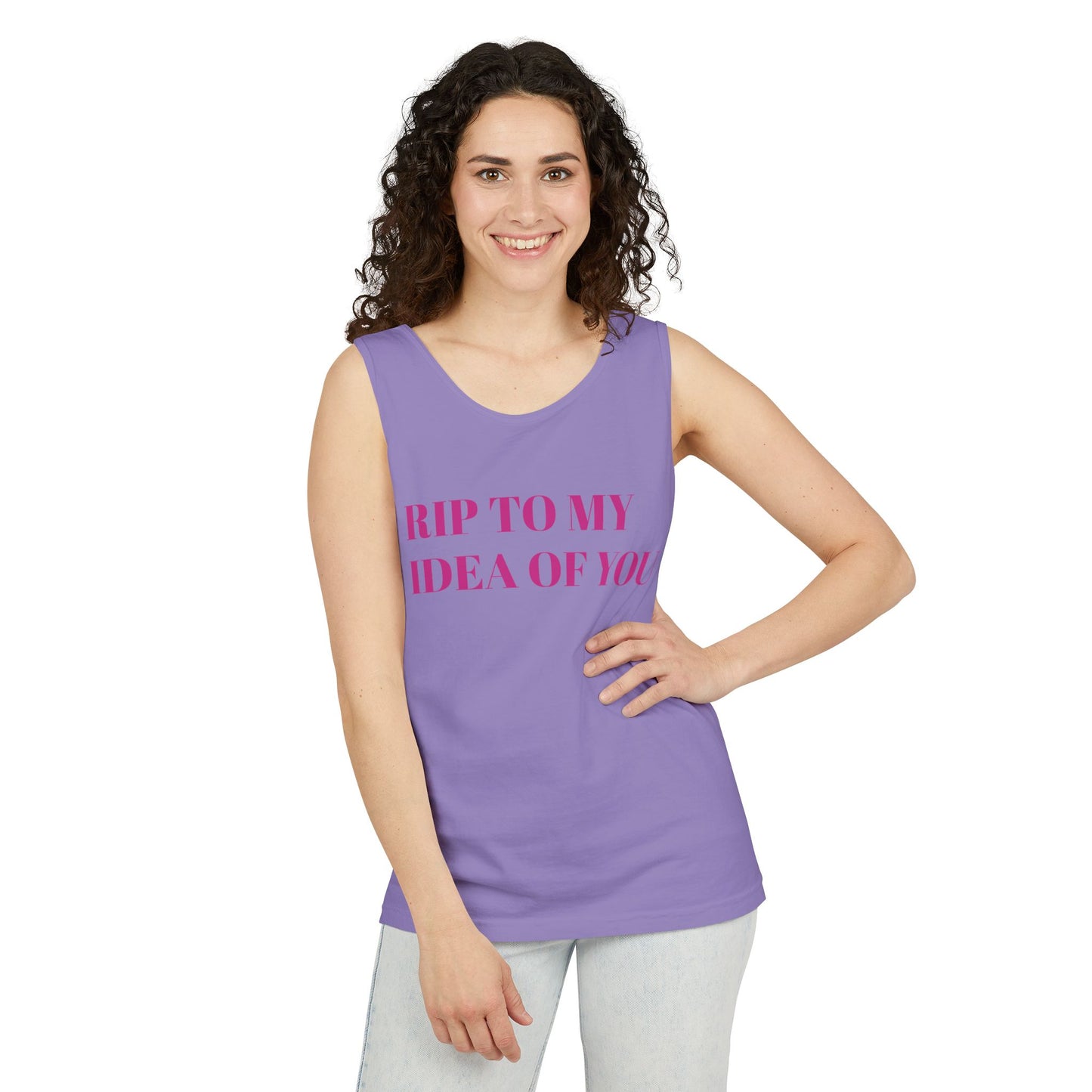 RIP TO MY IDEA OF YOU Tank Top — Bitter Sweet Rearview Statement