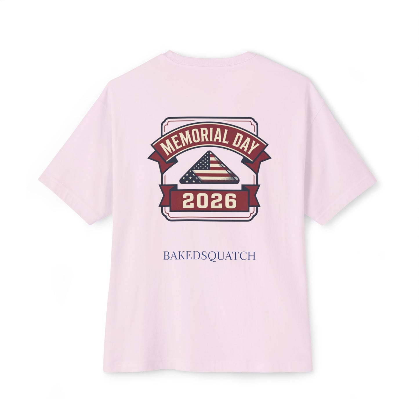 Memorial Day Tee — Oversized Boxy T‑Shirt