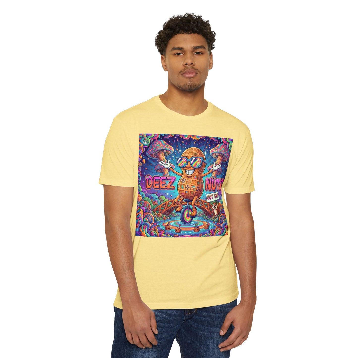 Deez Nuts Tee — Funny BakedSquatch Nuts Graphic T-Shirt