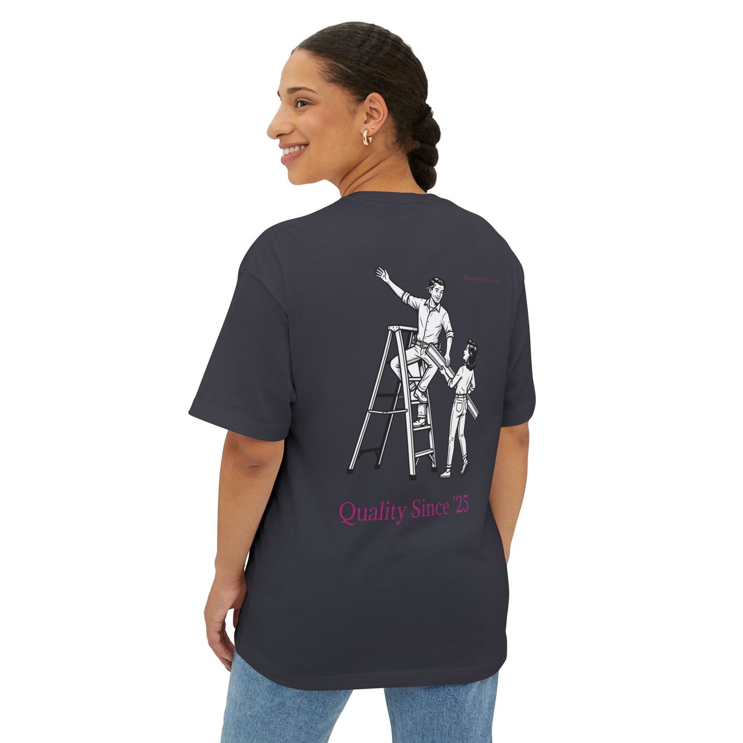 Trim Guy 1.0 Oversized Boxy Tee — Providing Quality Services Since 2025