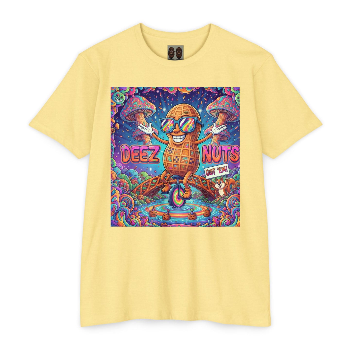 Deez Nuts Tee — Funny BakedSquatch Nuts Graphic T-Shirt