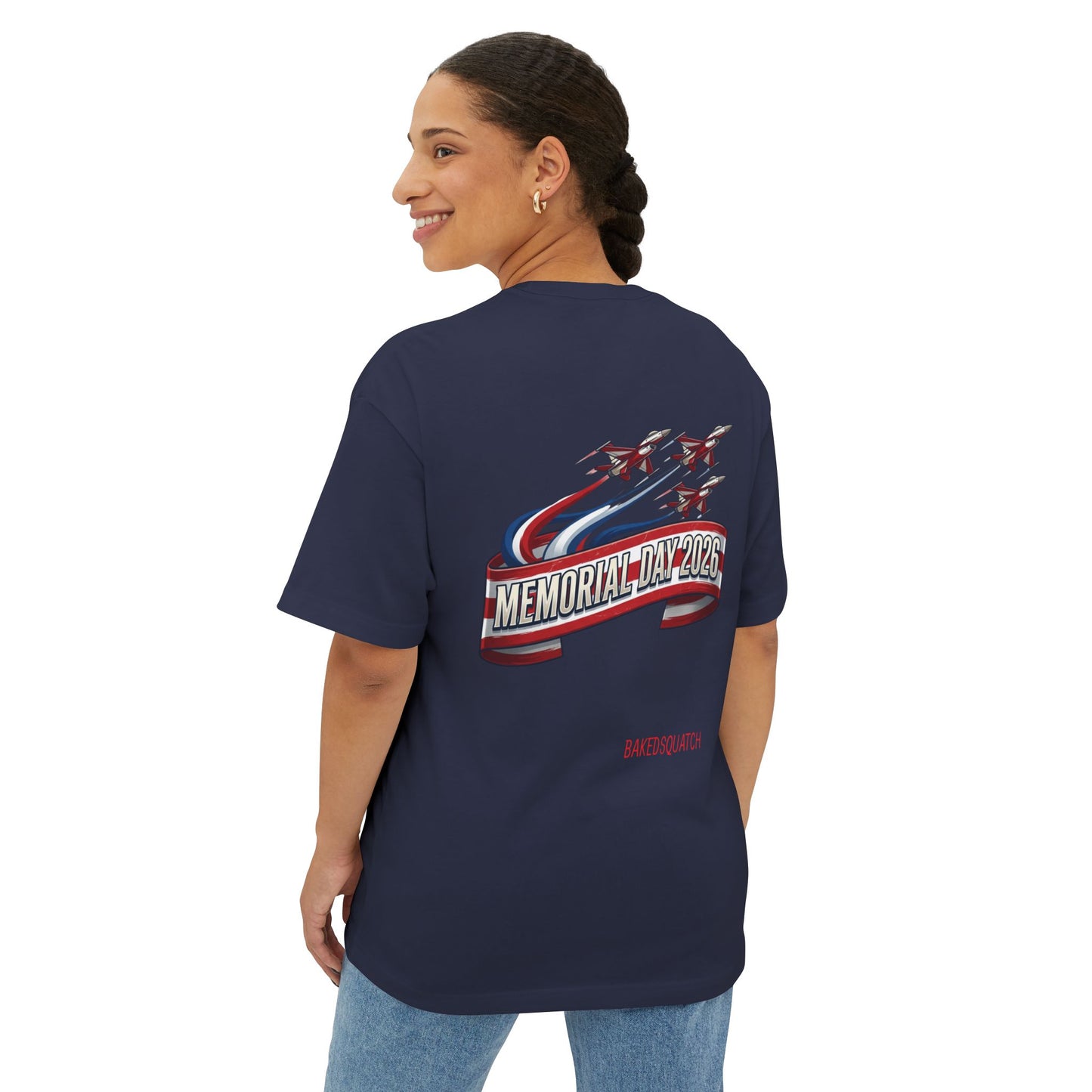 Memorial Day Tee — Oversized Boxy T‑Shirt