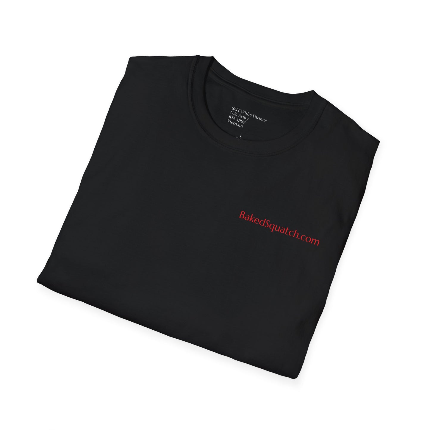 Never Forgotten Memorial T-Shirt — "God Bless Those Who've GIVEN"