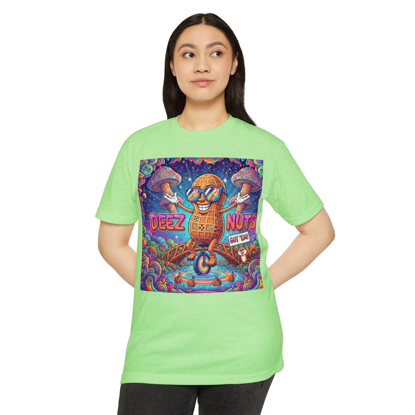 Deez Nuts Tee — Funny BakedSquatch Nuts Graphic T-Shirt