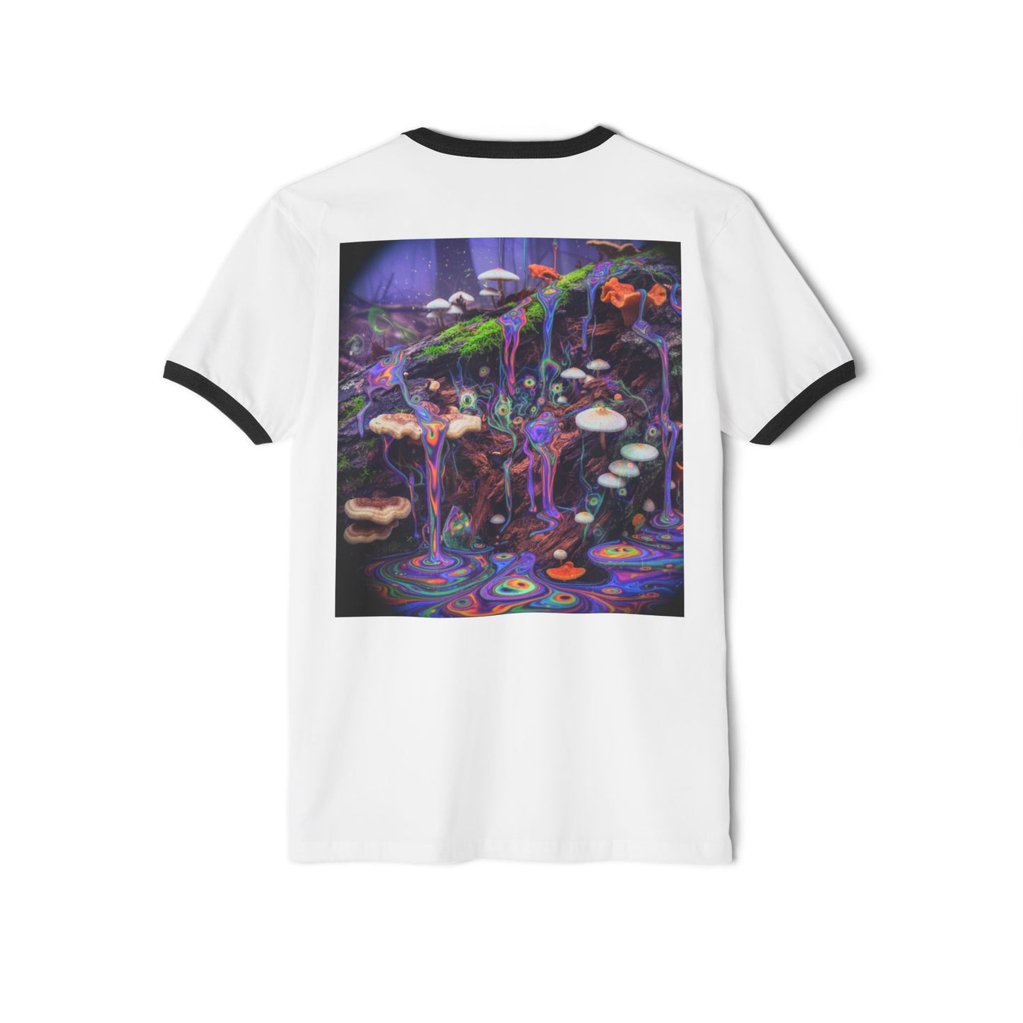 MushLife Unisex Cotton Ringer T-Shirt