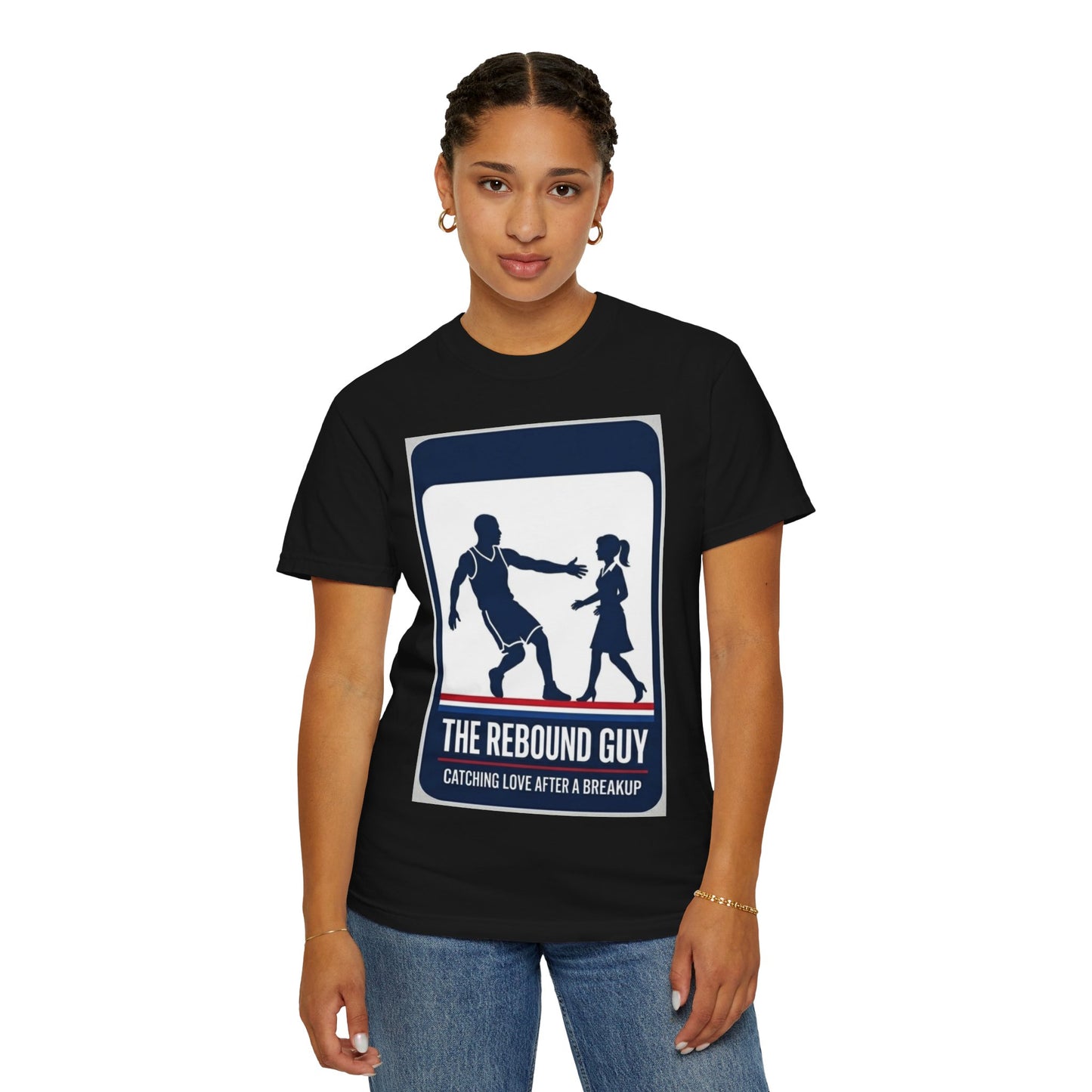 Rebound Guy Tee — "Turning Frowns Upside Down Since '25" T-Shirt