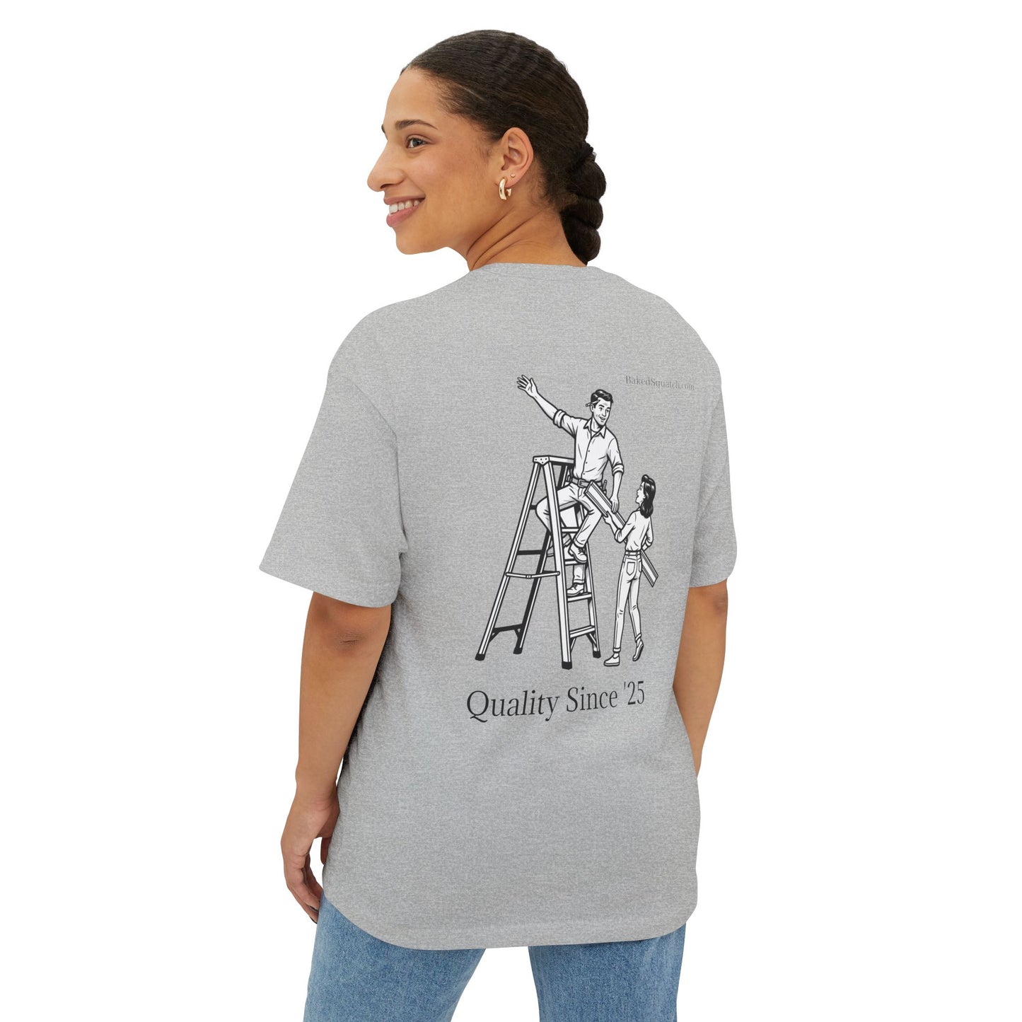 Trim Guy 1.0 Oversized Boxy Tee — Providing Quality Services Since 2025