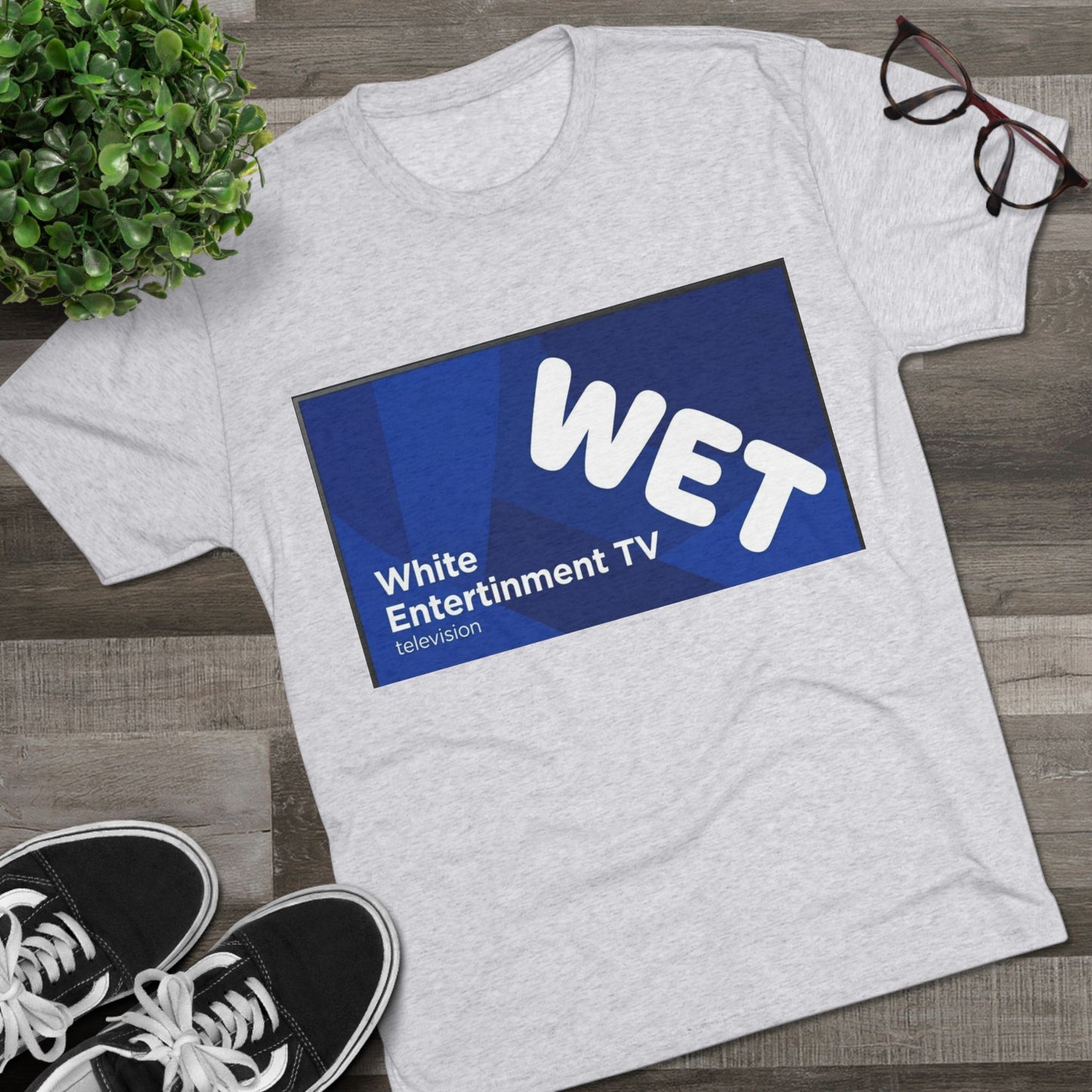 WET Ent. via BakedSquatch Media. A Unisex Tri-Blend Crew Tee.  Check out: https://youtube.com/@bakedsquatch?si=HjNYz1hFv7wAnAH_