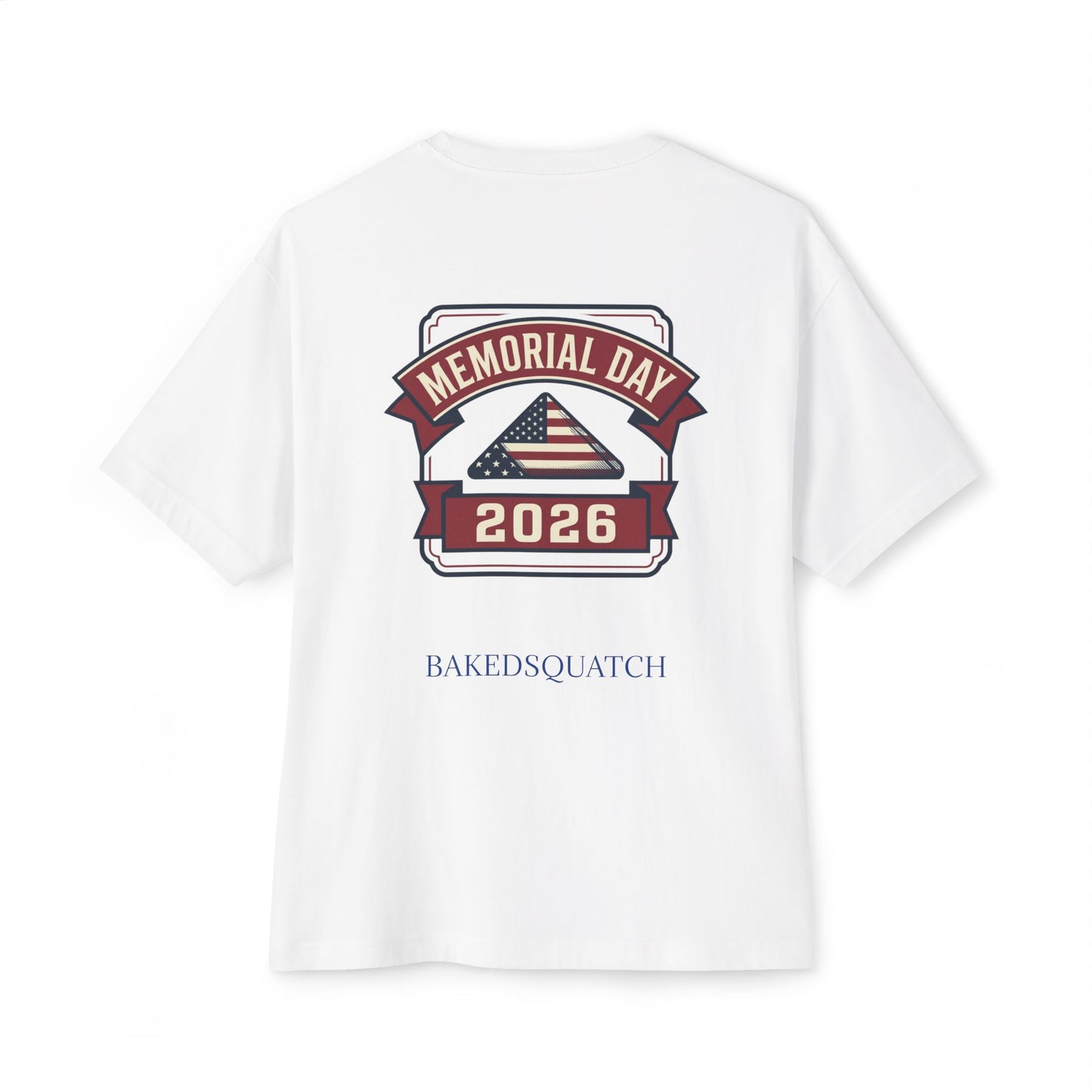 Memorial Day Tee — Oversized Boxy T‑Shirt
