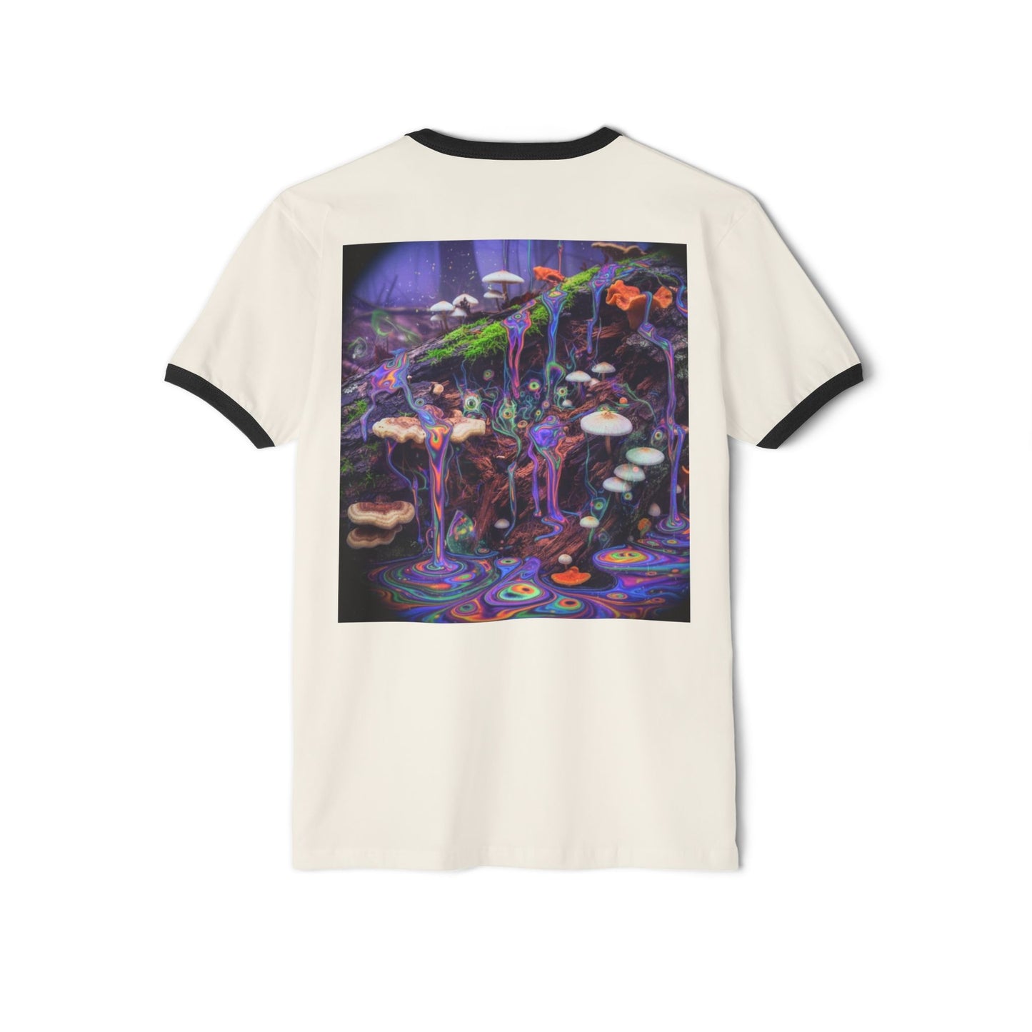MushLife Unisex Cotton Ringer T-Shirt