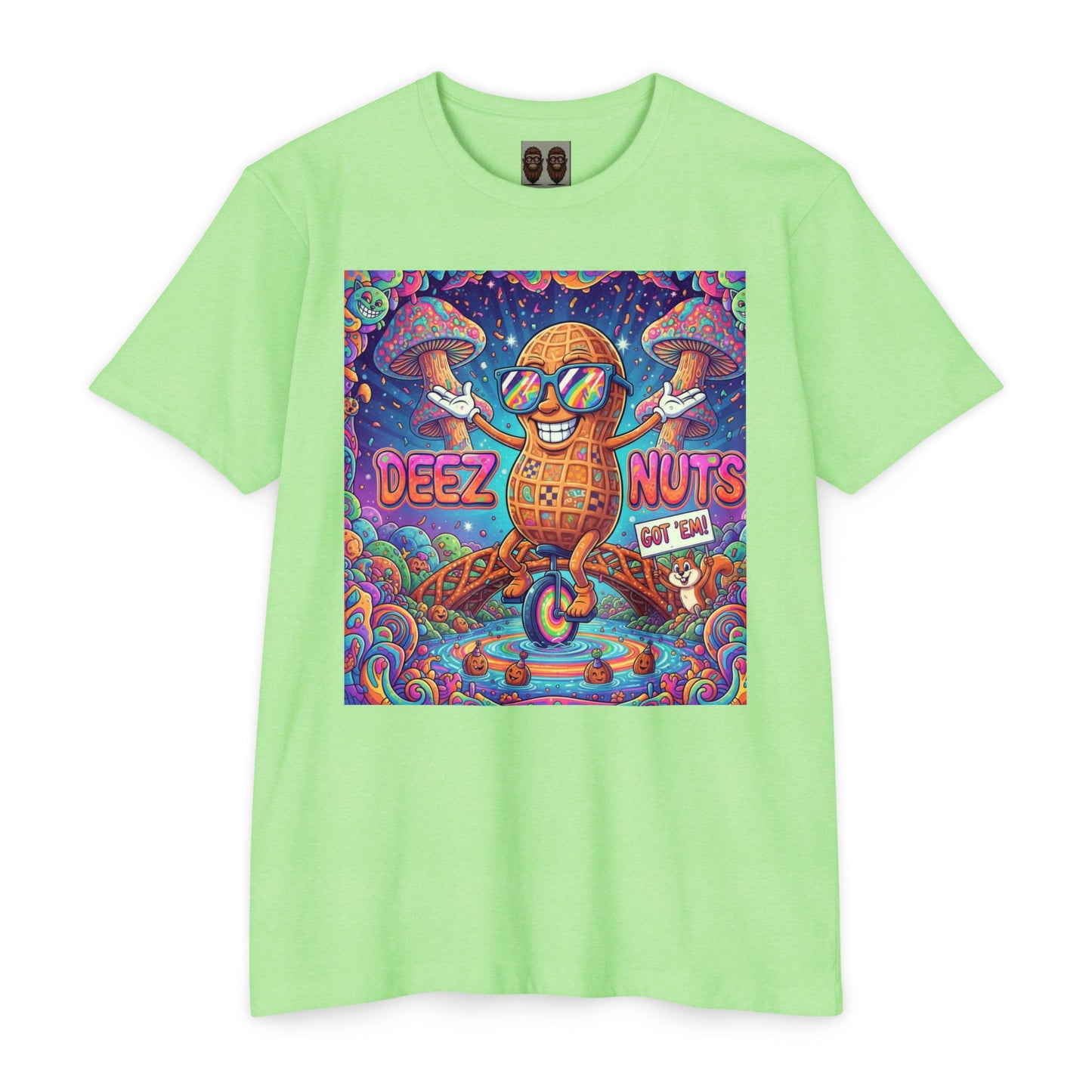 Deez Nuts Tee — Funny BakedSquatch Nuts Graphic T-Shirt