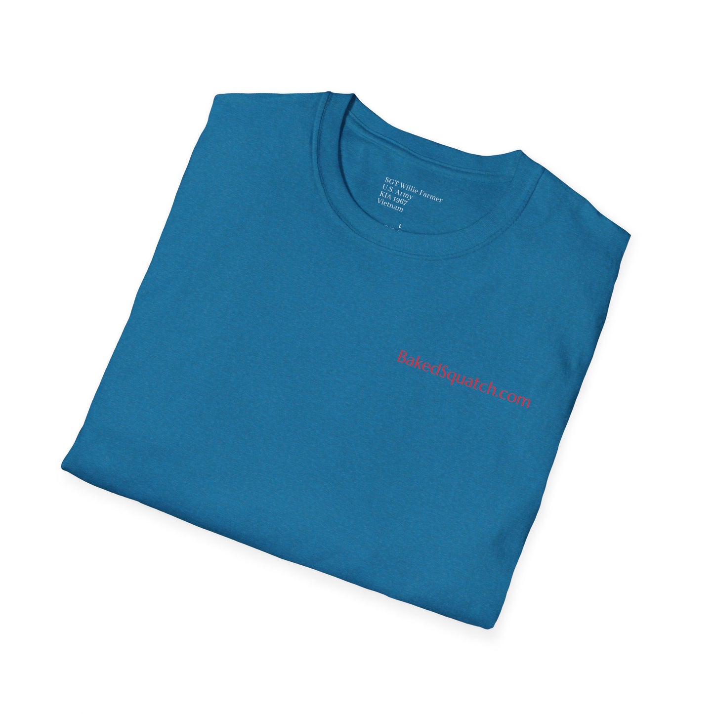 Never Forgotten Memorial T-Shirt — "God Bless Those Who've GIVEN"