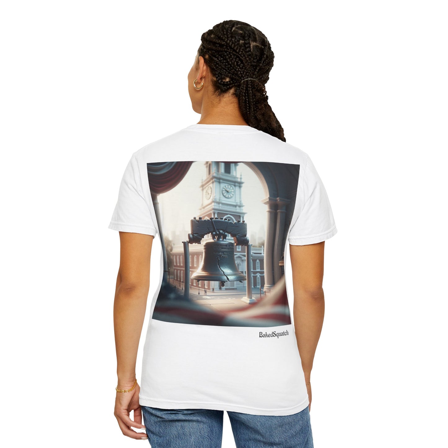 Liberty Bell Tribute Patriotic T-Shirt — Historic American Pride Tee