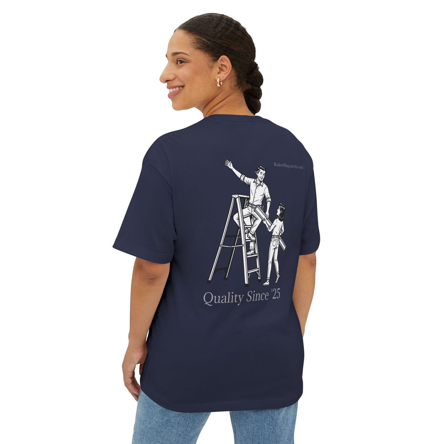 Trim Guy 1.0 Oversized Boxy Tee — Providing Quality Services Since 2025