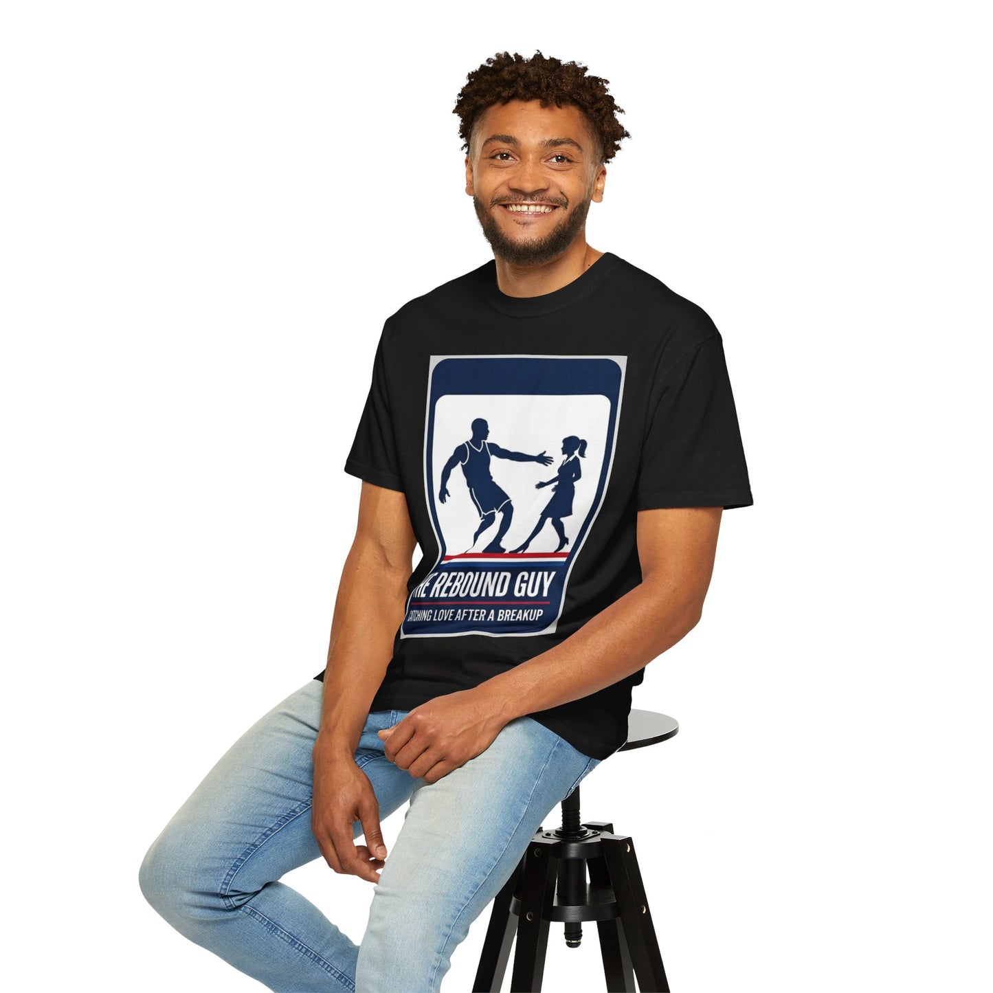 Rebound Guy Tee — "Turning Frowns Upside Down Since '25" T-Shirt