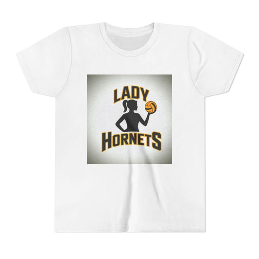 Youth Basketball Tee for Lady Hornets Fans, Cute Sports Shirt, Gift for Young Athletes, Perfect for Game Day, Sports Events, Birthday