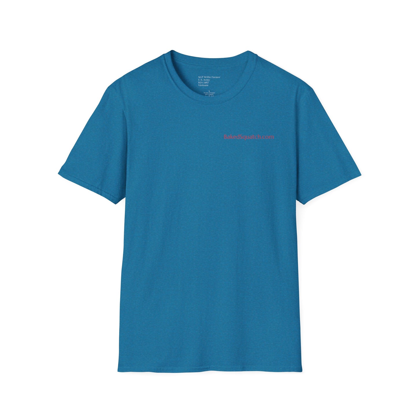 Never Forgotten Memorial T-Shirt — "God Bless Those Who've GIVEN"