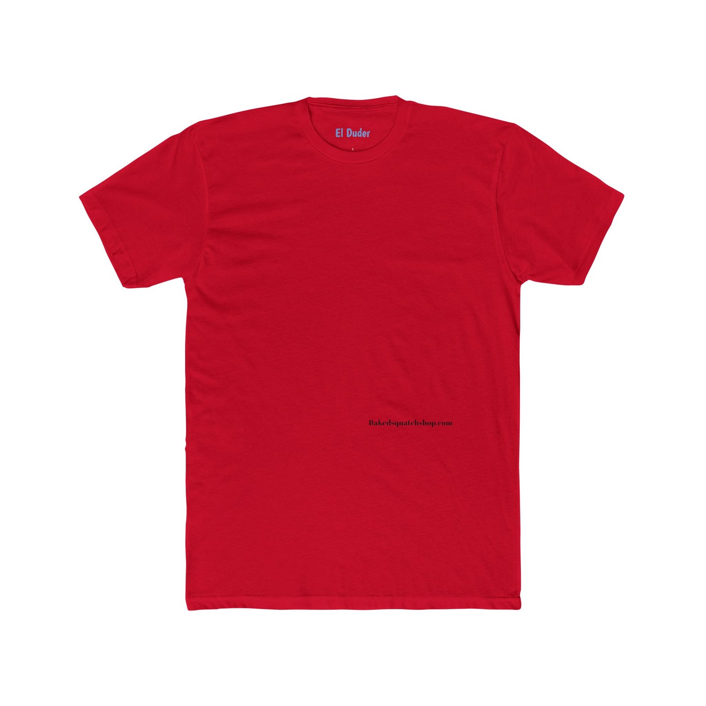 BakedSquatch Home Tee — 'When you visit you'll surly see. The barbie awaits.' Crew Tee