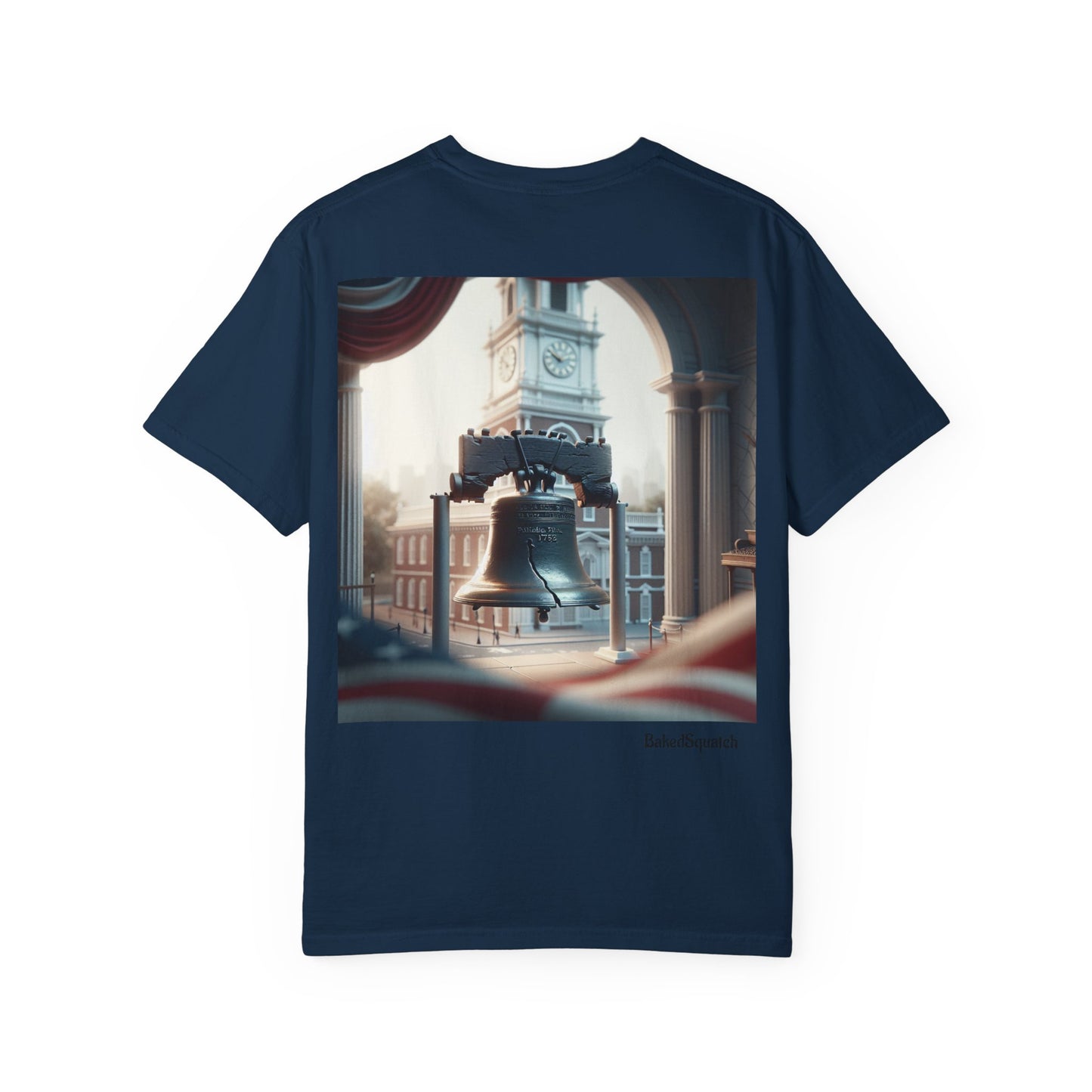 Liberty Bell Tribute Patriotic T-Shirt — Historic American Pride Tee