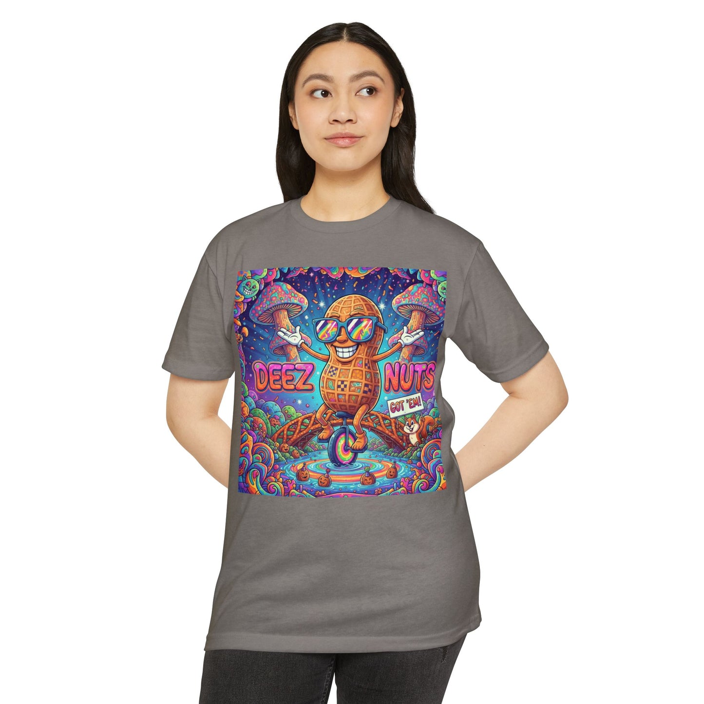 Deez Nuts Tee — Funny BakedSquatch Nuts Graphic T-Shirt