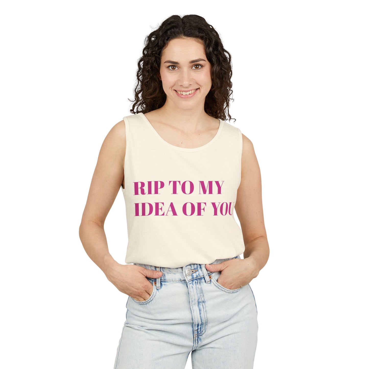 RIP TO MY IDEA OF YOU Tank Top — Bitter Sweet Rearview Statement