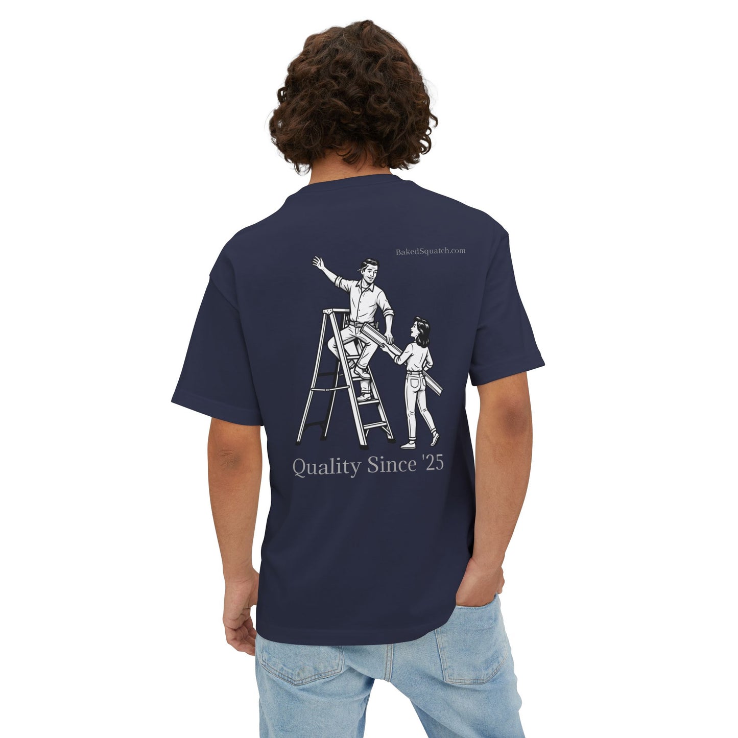 Trim Guy 1.0 Oversized Boxy Tee — Providing Quality Services Since 2025