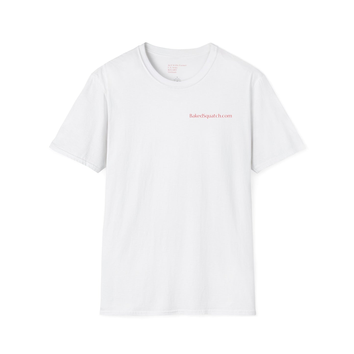 Never Forgotten Memorial T-Shirt — "God Bless Those Who've GIVEN"