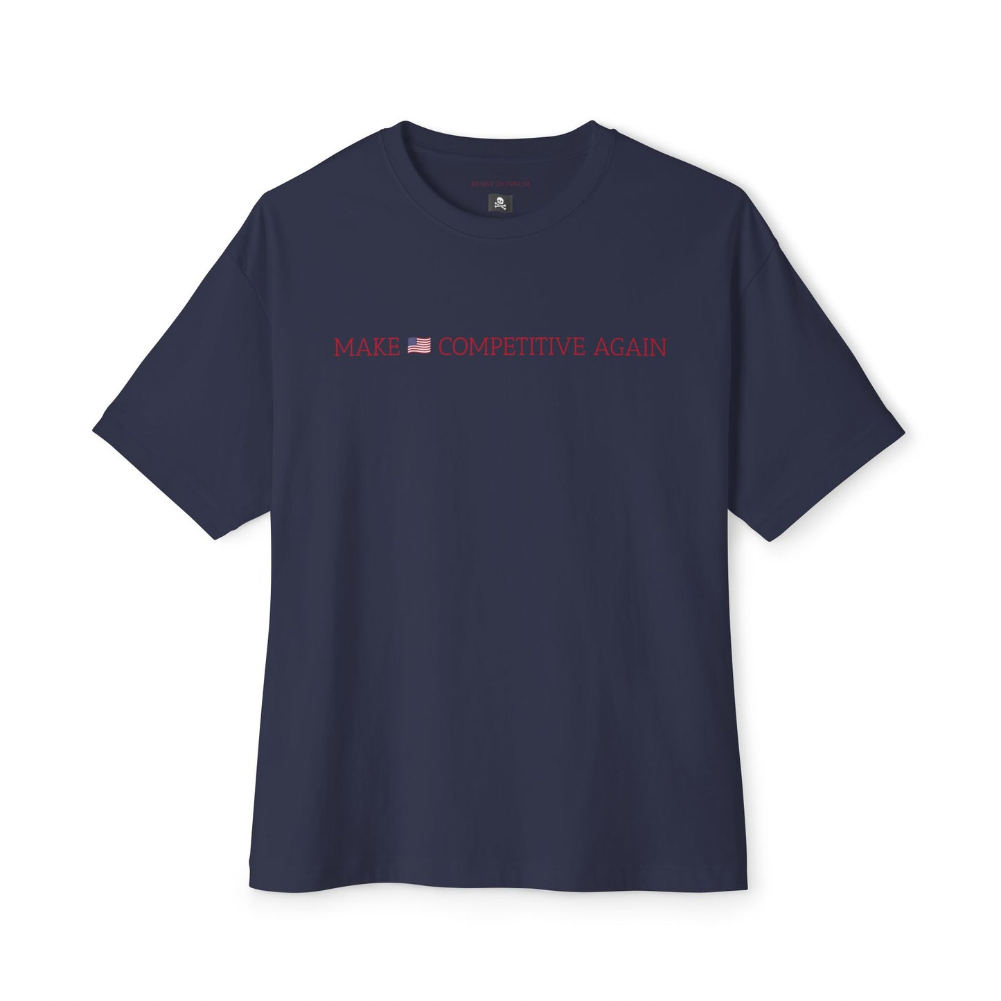 Make 🇺🇸 Competitive Again Tee — "No Boots. No Blood. United in Freedom."