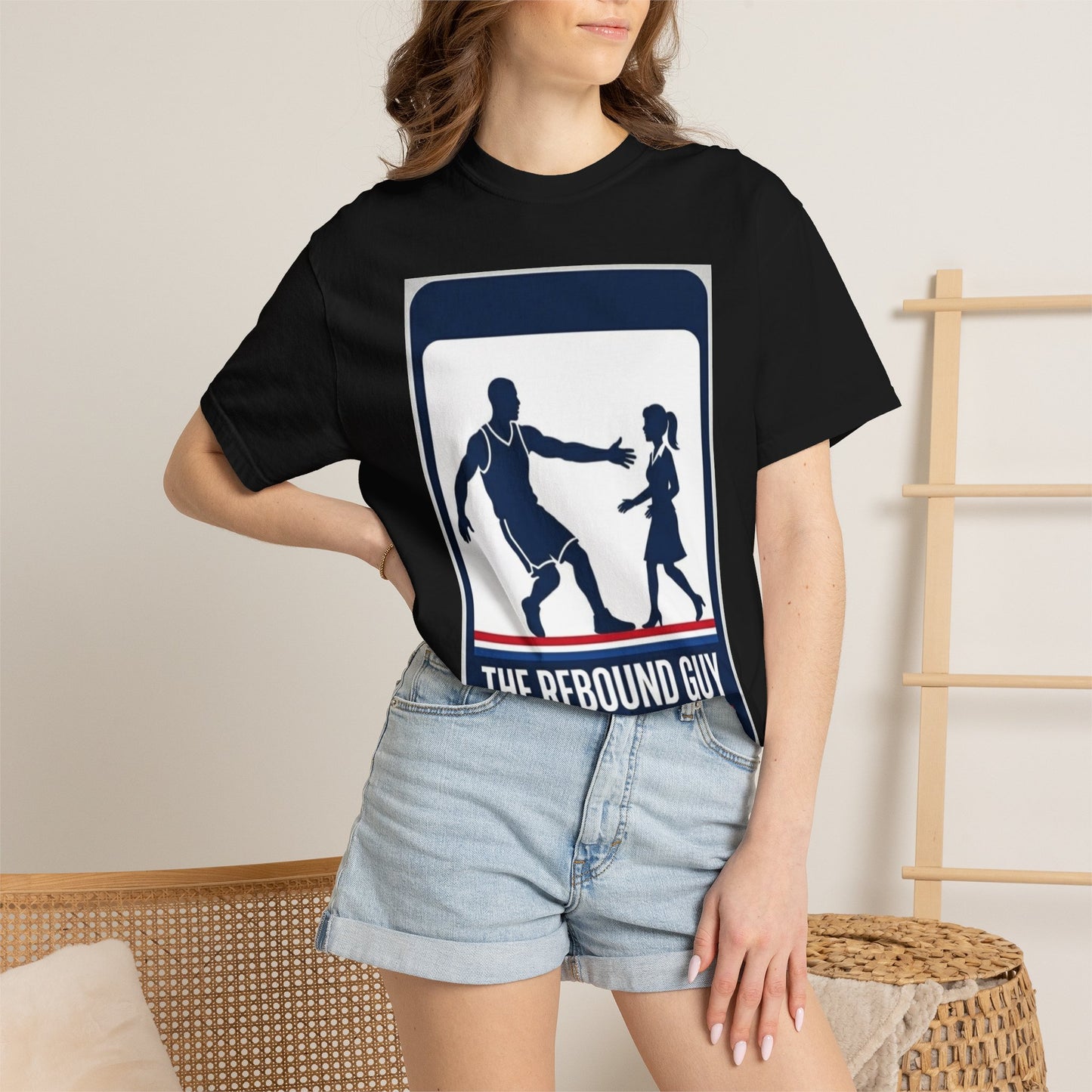 Rebound Guy Tee — "Turning Frowns Upside Down Since '25" T-Shirt