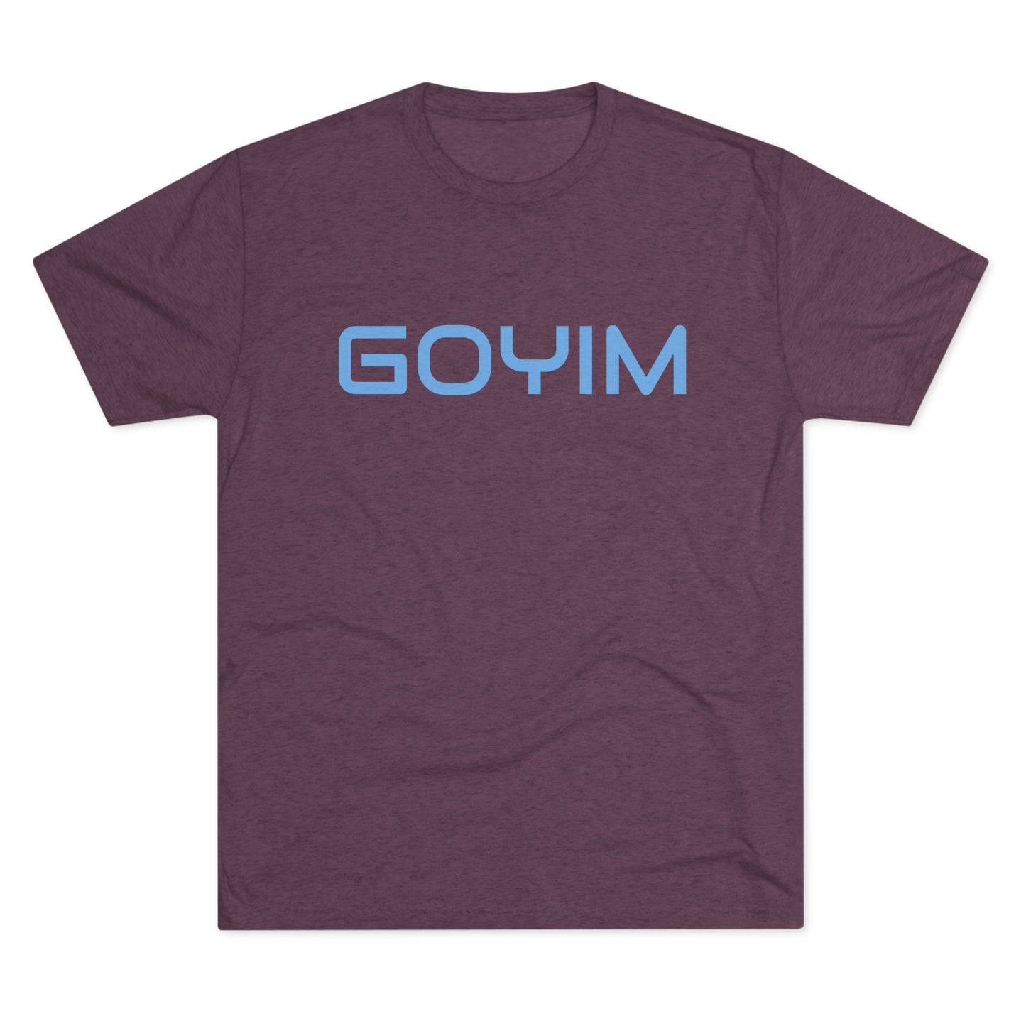 BakedSquatch.com brings the Goyim_001. A Unisex Tri-Blend Crew Tee. Goyim (plural): Gentiles or non-Jews.