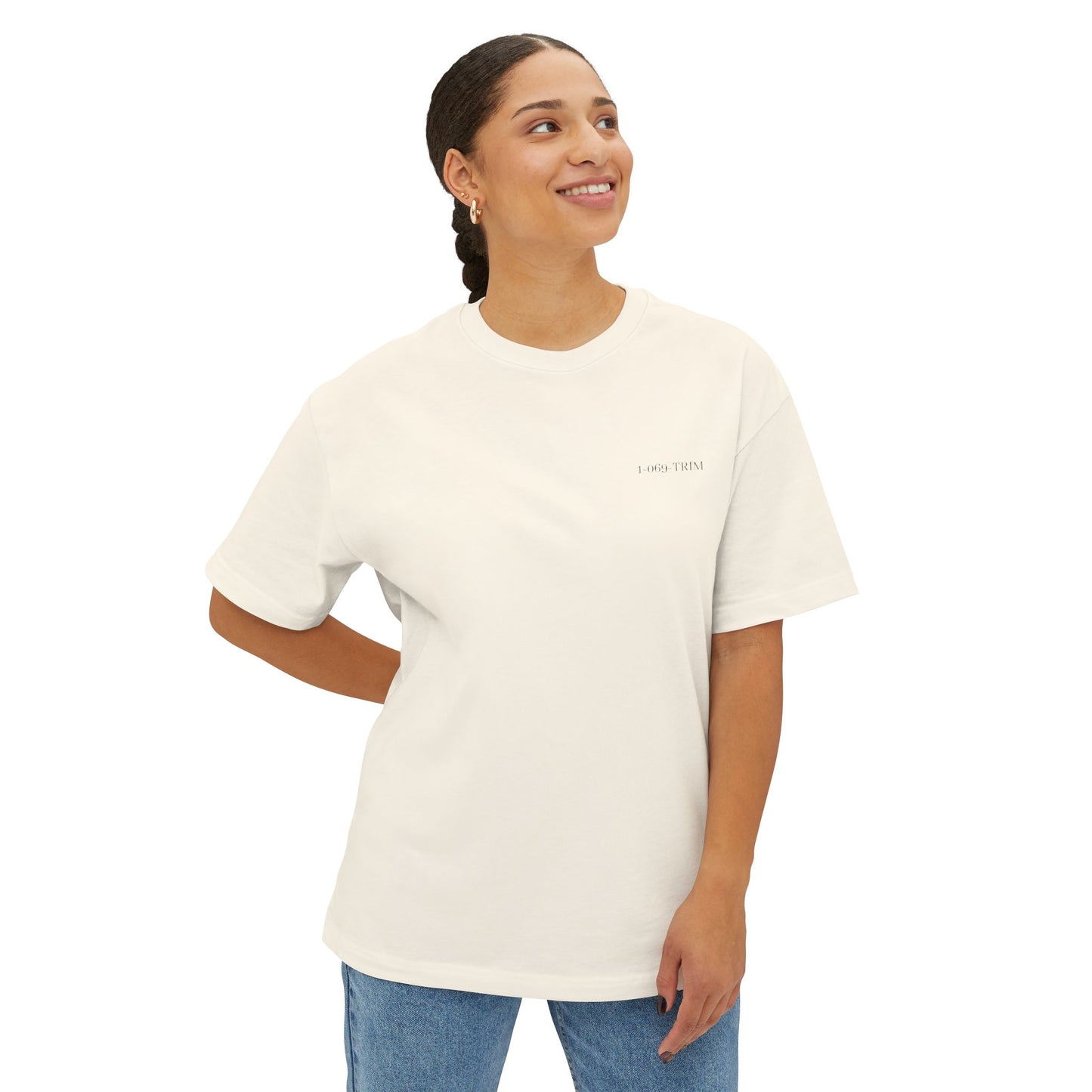 Trim Guy 1.0 Oversized Boxy Tee — Providing Quality Services Since 2025