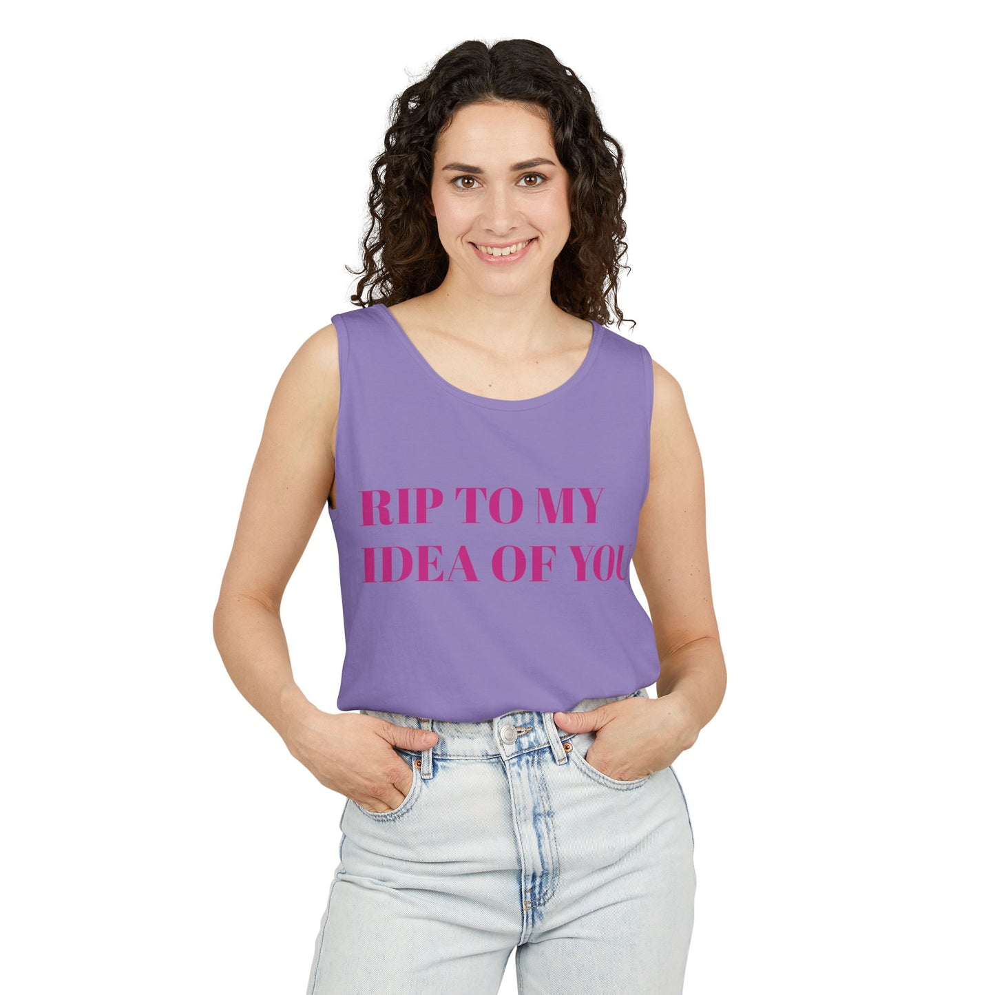 RIP TO MY IDEA OF YOU Tank Top — Bitter Sweet Rearview Statement