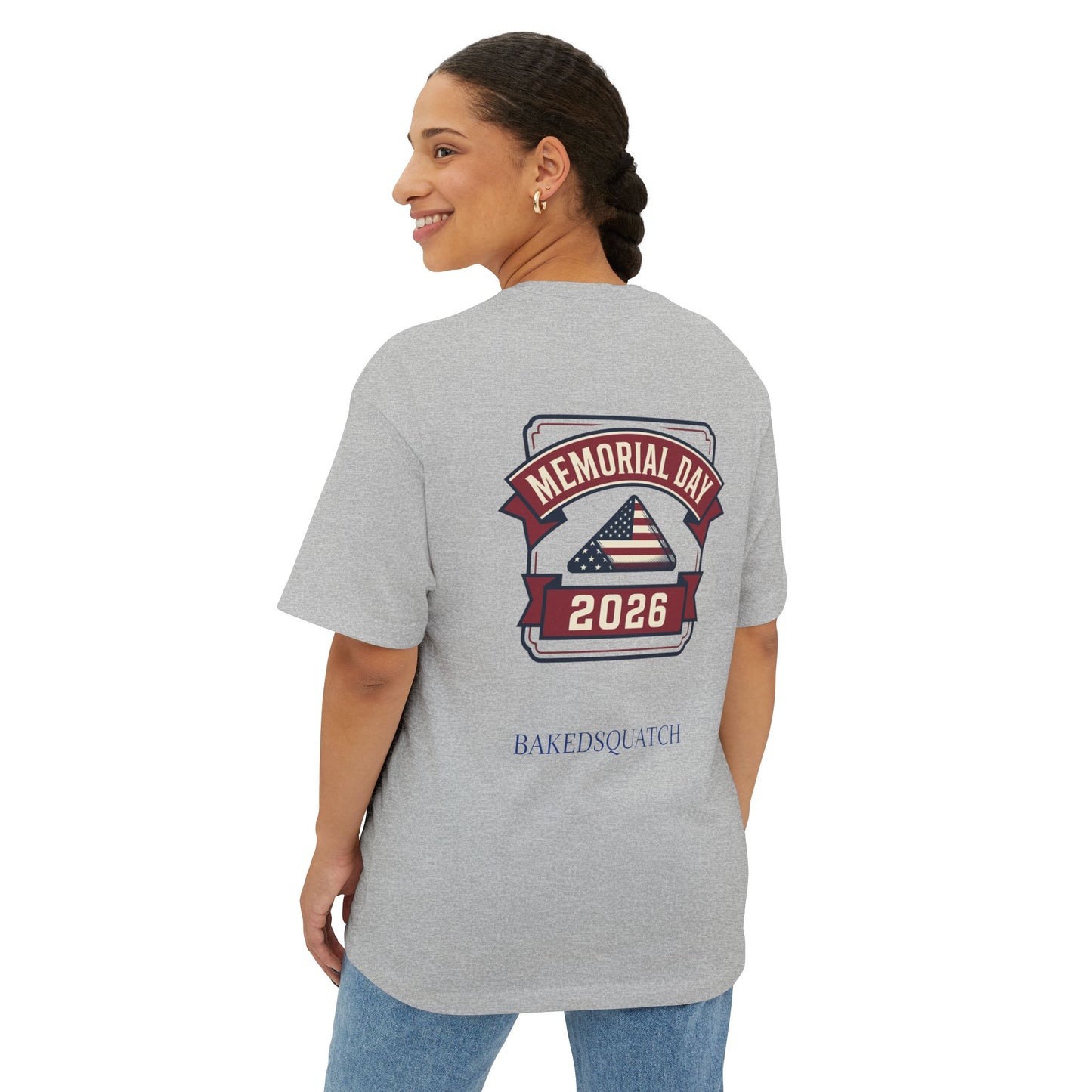 Memorial Day Tee — Oversized Boxy T‑Shirt