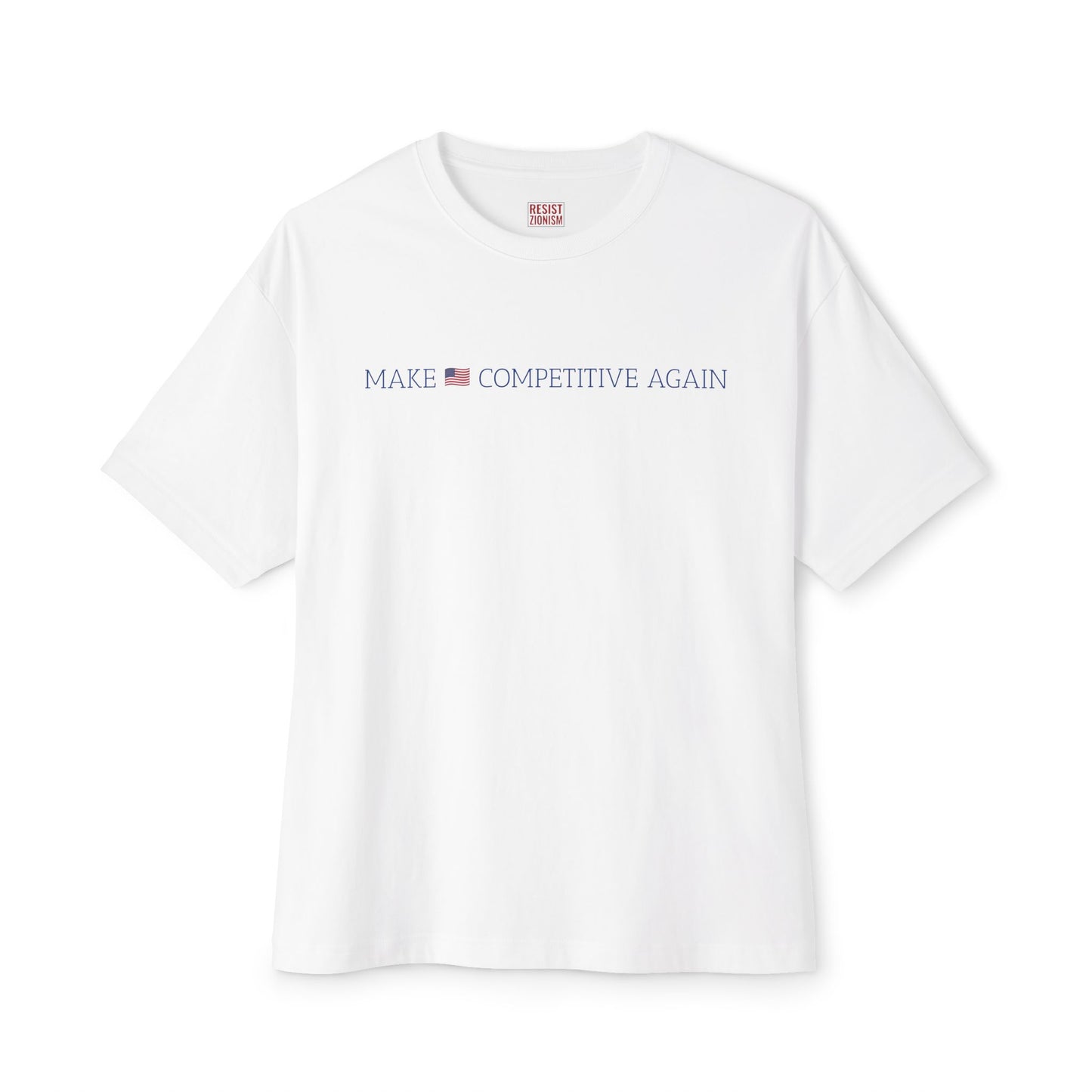 Make 🇺🇸 Competitive Again2.1 Tee — "No Boots. No Blood. United in Freedom."
