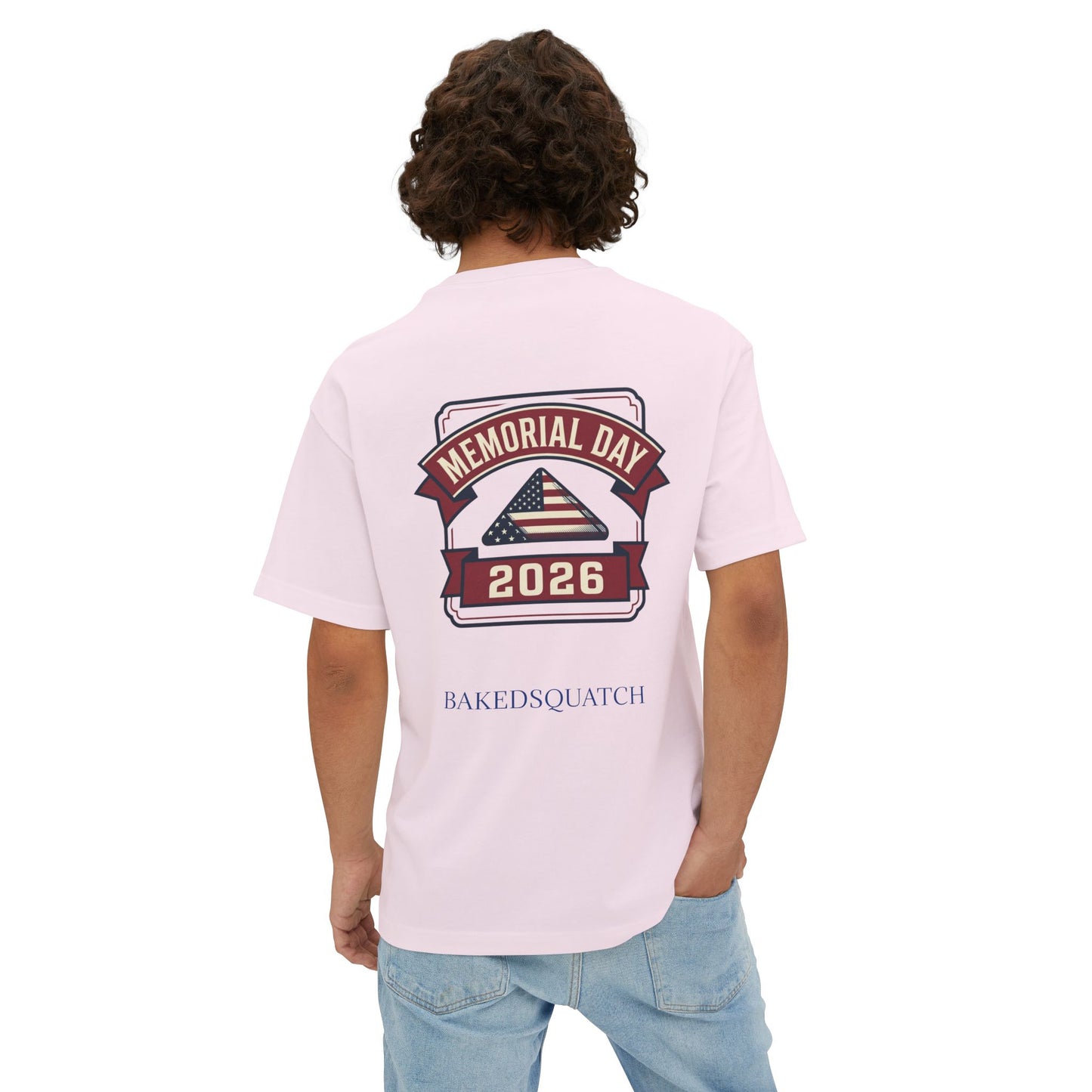 Memorial Day Tee — Oversized Boxy T‑Shirt