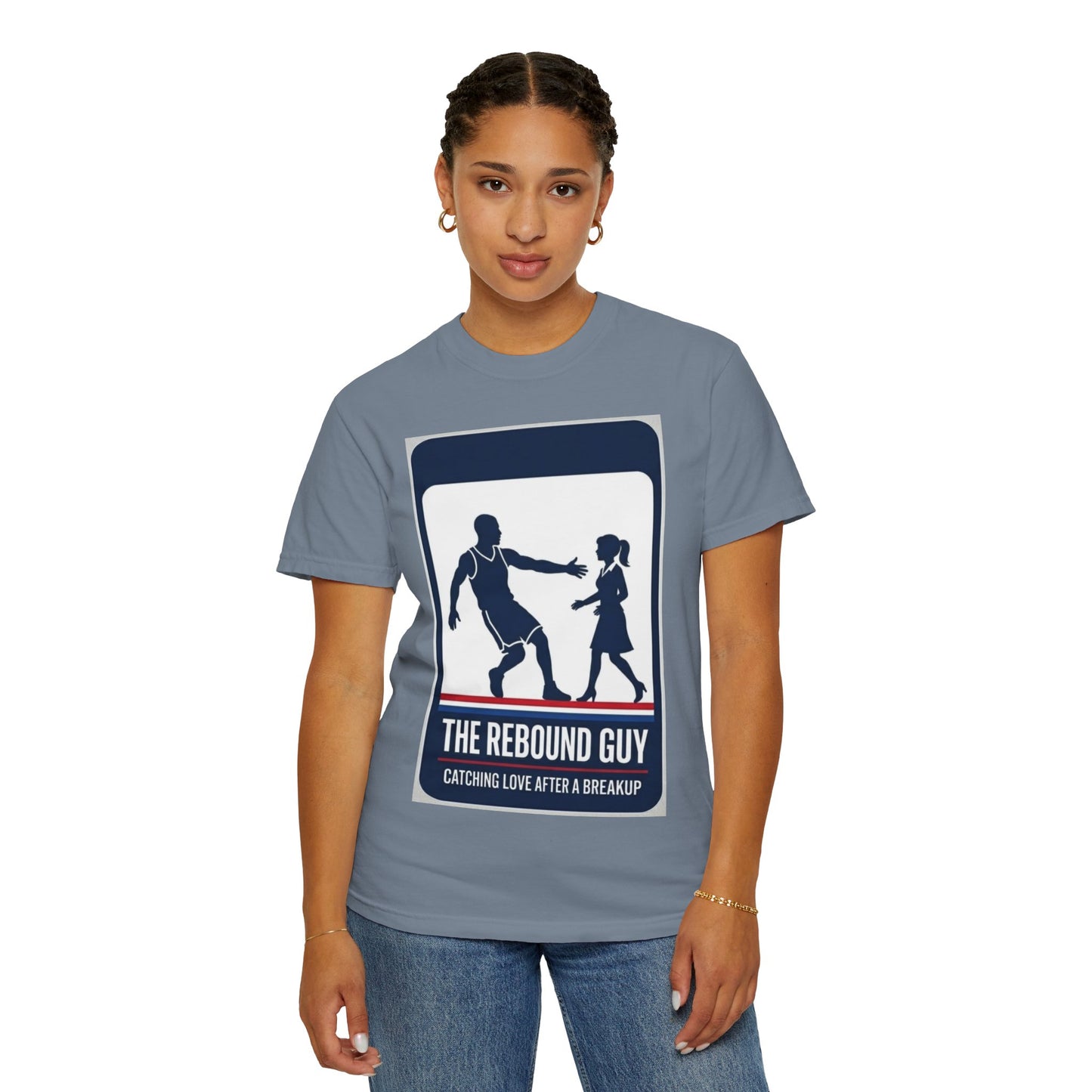 Rebound Guy Tee — "Turning Frowns Upside Down Since '25" T-Shirt