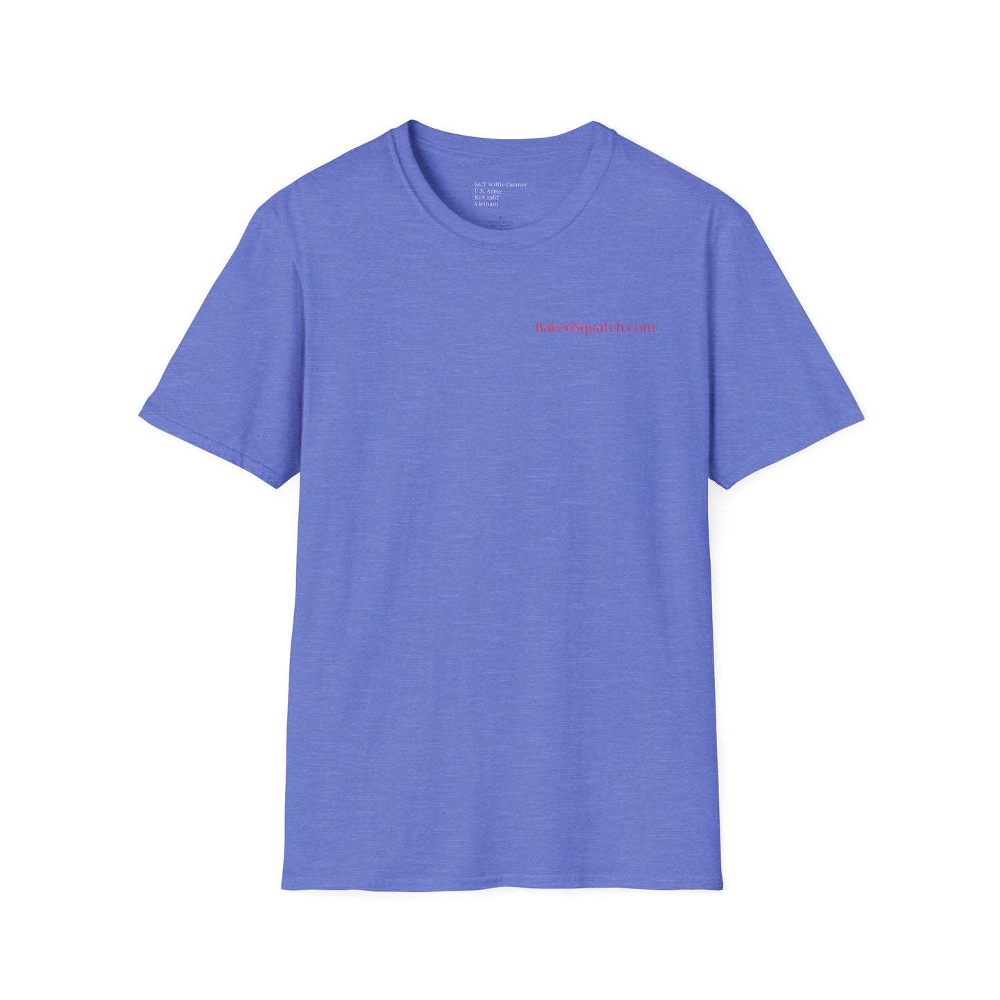 Never Forgotten Memorial T-Shirt — "God Bless Those Who've GIVEN"