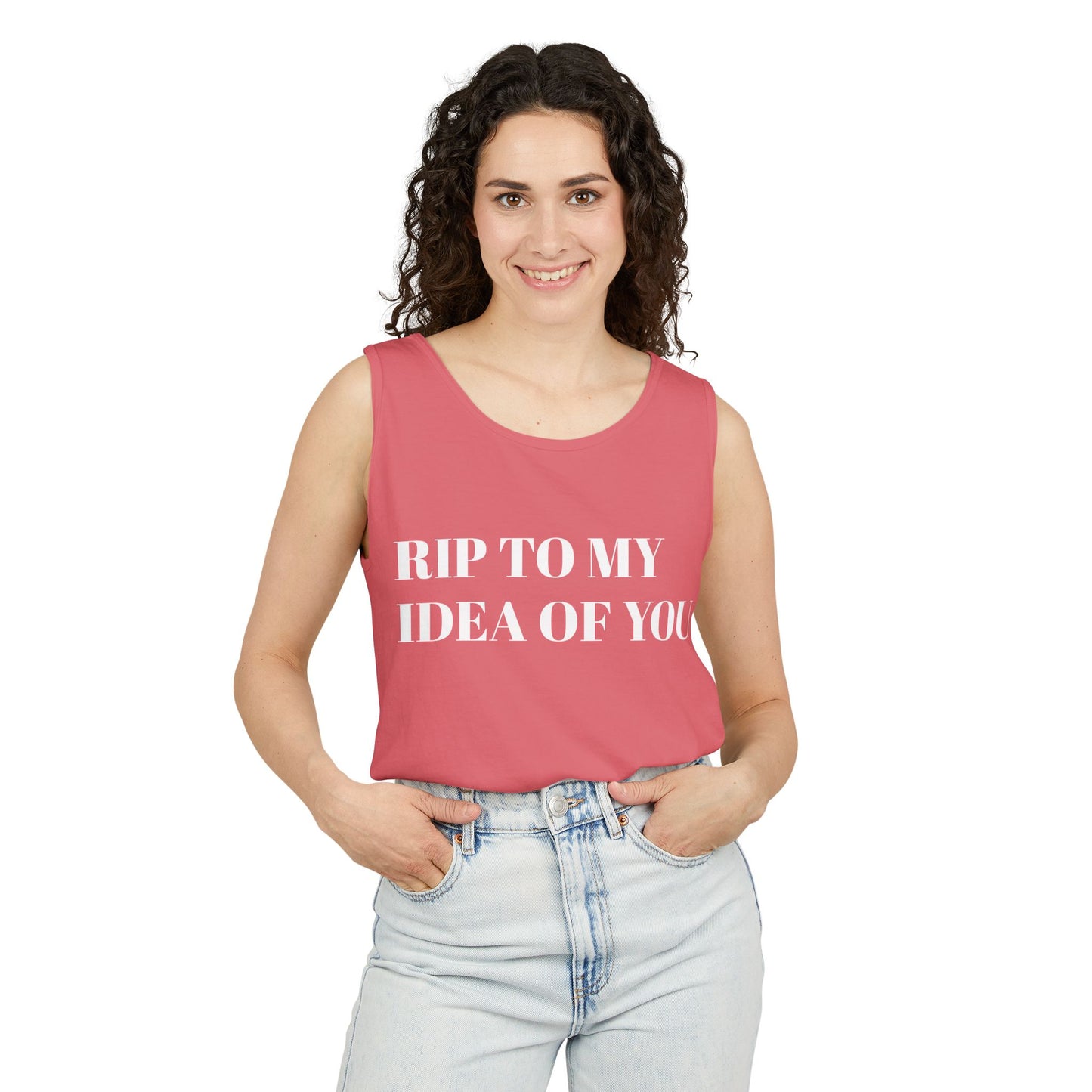 RIP TO MY IDEA OF YOU Tank Top — Bitter Sweet Rearview Statement