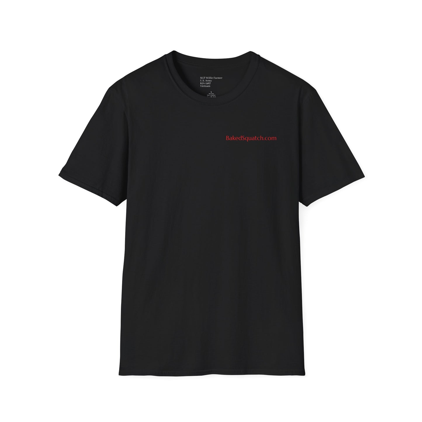 Never Forgotten Memorial T-Shirt — "God Bless Those Who've GIVEN"