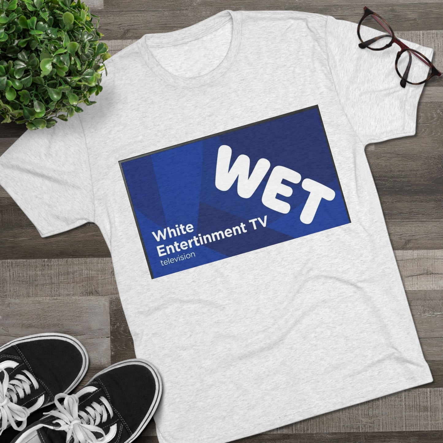 WET Ent. via BakedSquatch Media. A Unisex Tri-Blend Crew Tee.  Check out: https://youtube.com/@bakedsquatch?si=HjNYz1hFv7wAnAH_