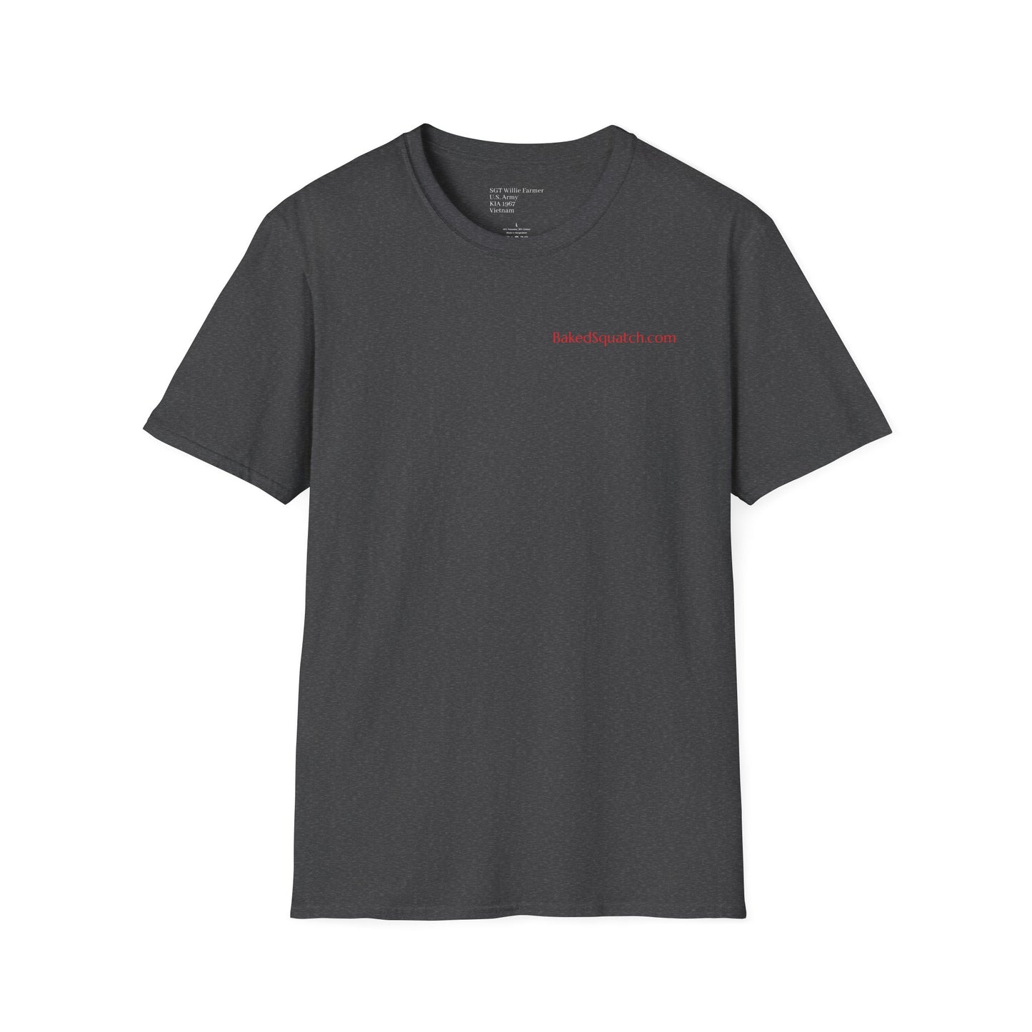 Never Forgotten Memorial T-Shirt — "God Bless Those Who've GIVEN"