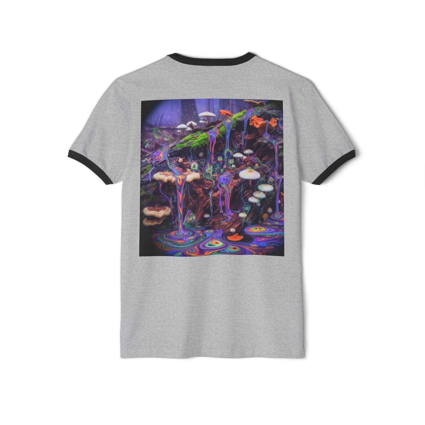 MushLife Unisex Cotton Ringer T-Shirt