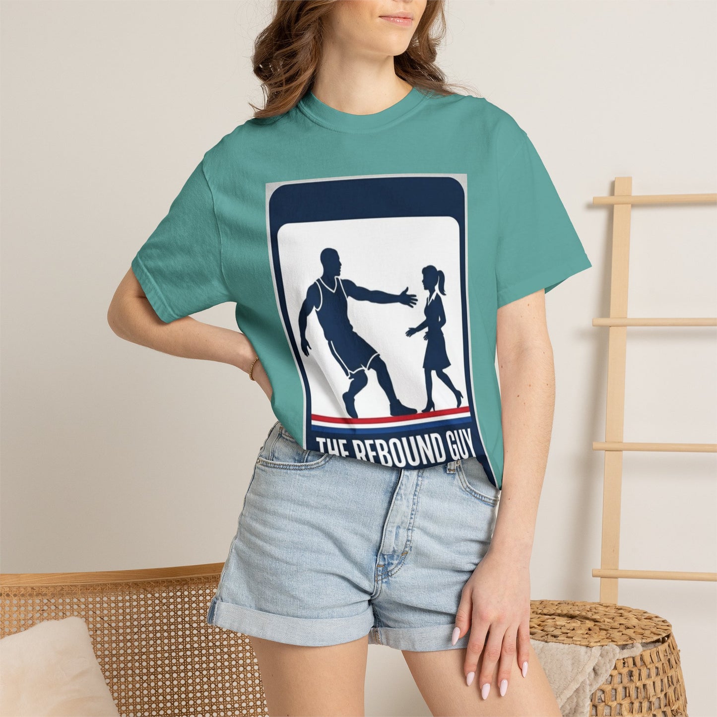 Rebound Guy Tee — "Turning Frowns Upside Down Since '25" T-Shirt