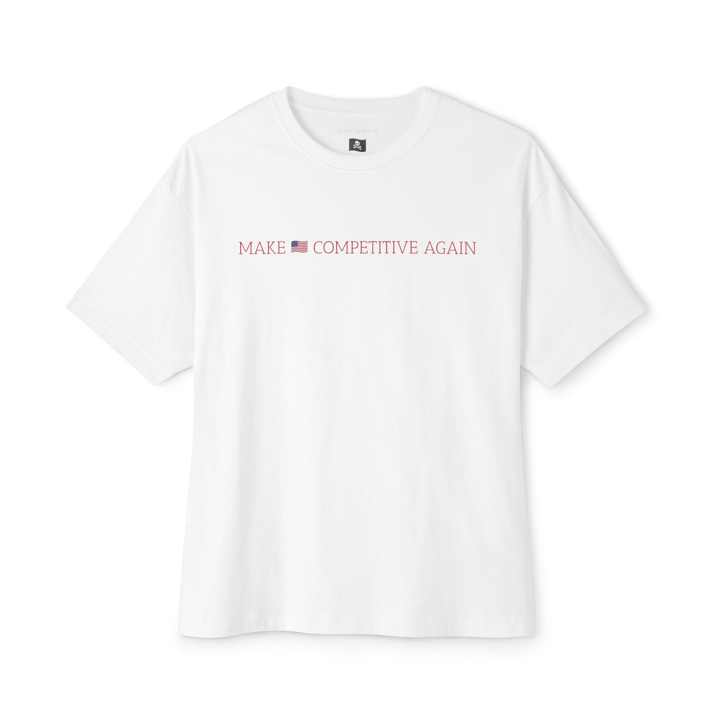 Make 🇺🇸 Competitive Again Tee — "No Boots. No Blood. United in Freedom."