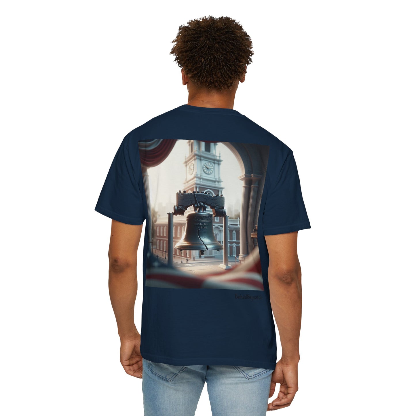 Liberty Bell Tribute Patriotic T-Shirt — Historic American Pride Tee